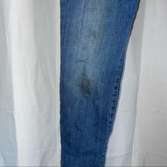 Joe's Jeans Easy Mazy High Water Mid Rise Straight Leg Distressed Ankle Pants - Picture 5 of 14